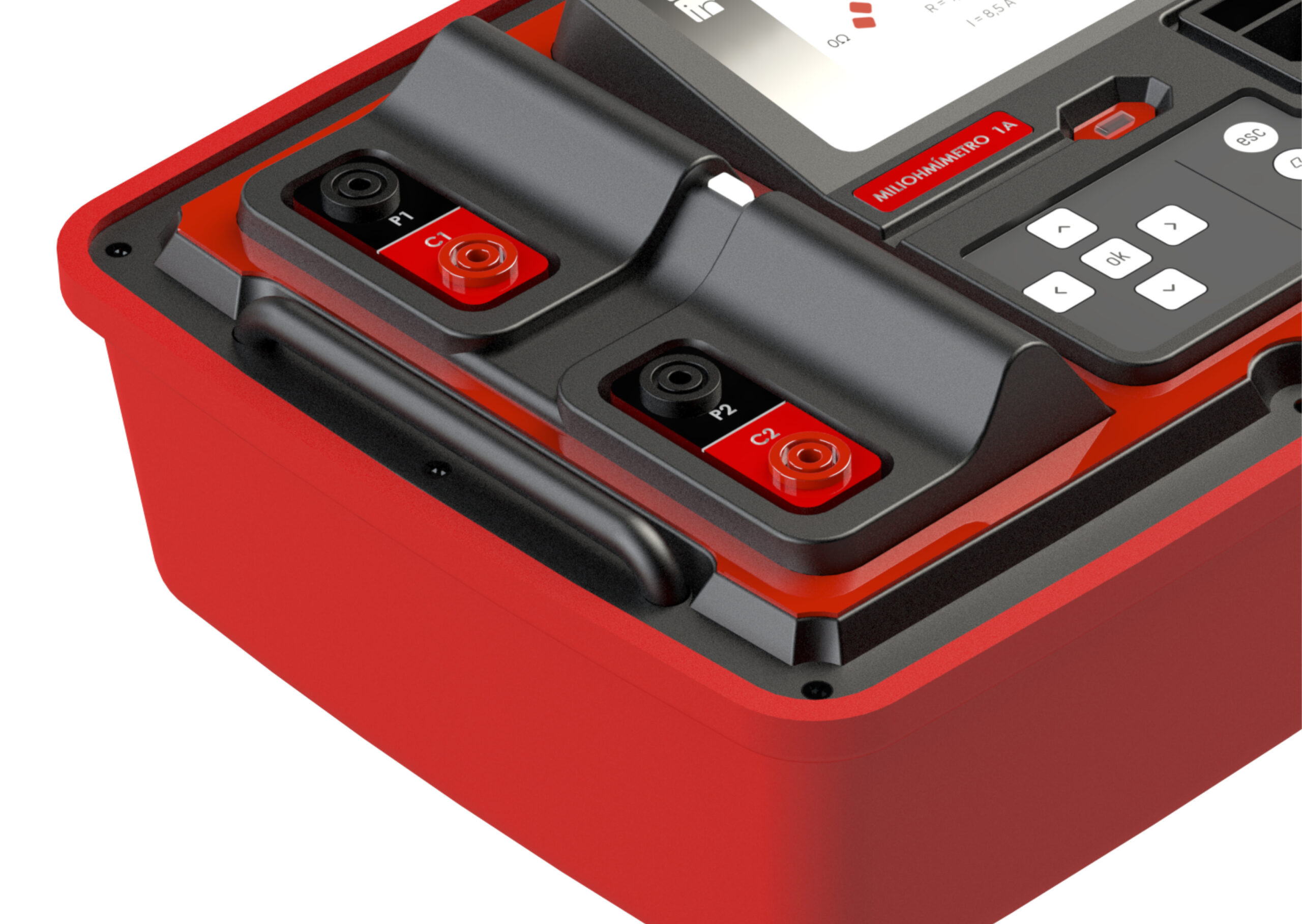 INMD1 PRO Miliohmímetro Digital de 1.2A Inbrat