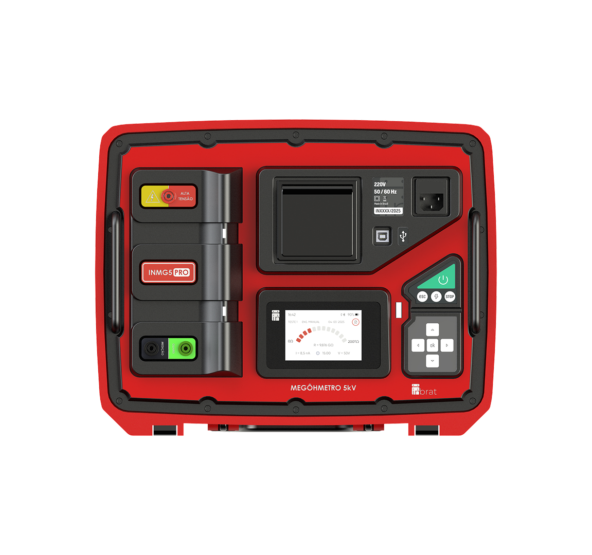 INMG5 Pro Megôhmetro Digital de 5Kv