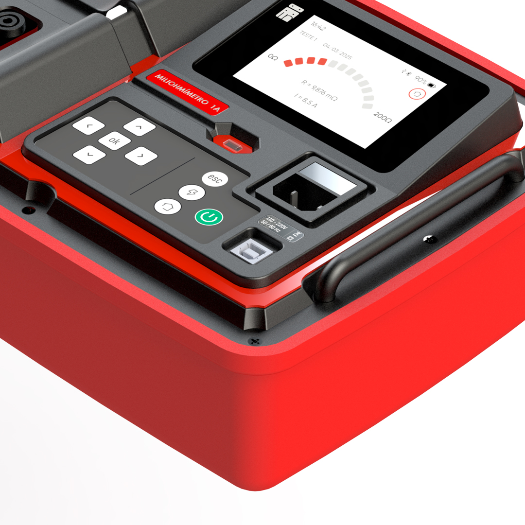 INMD1 PRO Miliohmímetro Digital de 1.2A Inbrat