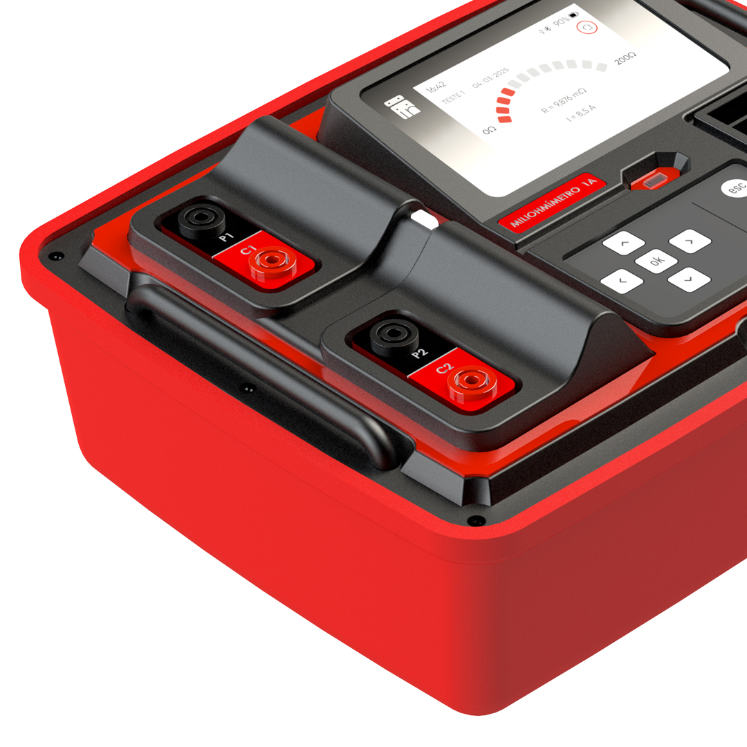 INMD1 PRO Miliohmímetro Digital de 1.2A Inbrat